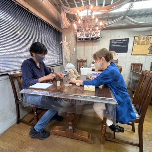 Pyan-Pyan 濱中 千代子先生 テディベア手作り教室