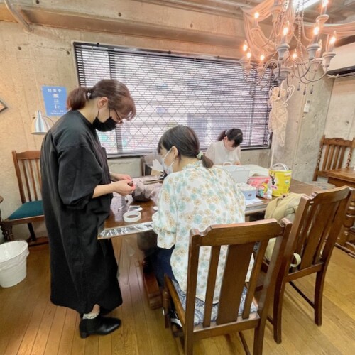 TEARDROPS 長滝 浩美先生 テディベア手作り教室