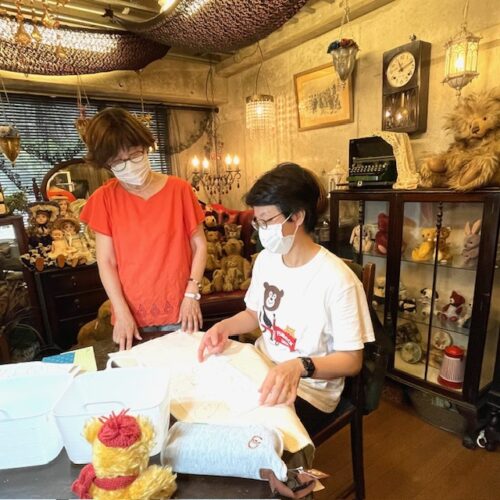 くーなん 田中 佐枝先生 テディベア手作り教室