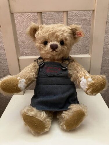 修理 ドイツ シュタイフ社製 テディベア 全長約26㎝ 2004年製 birthday bear 1500体限定