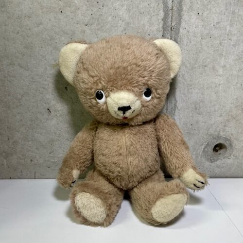 メーカー不明 ビンテージ ぬいぐるみ 年代不明 全長約35㎝:アフター1
