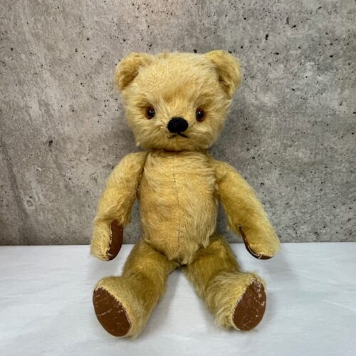 イギリス チャドバレー社製 アンティークベア 全長約28cm:ビフォー1