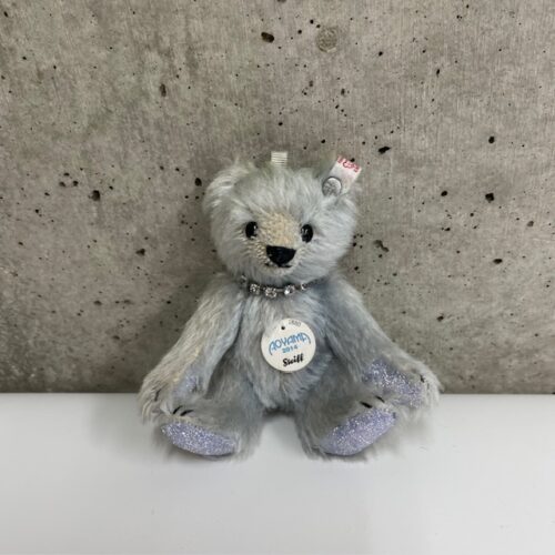 ドイツ シュタイフ社製 ローラ.テディベア.キーリング 全長:約15cm:ビフォー1