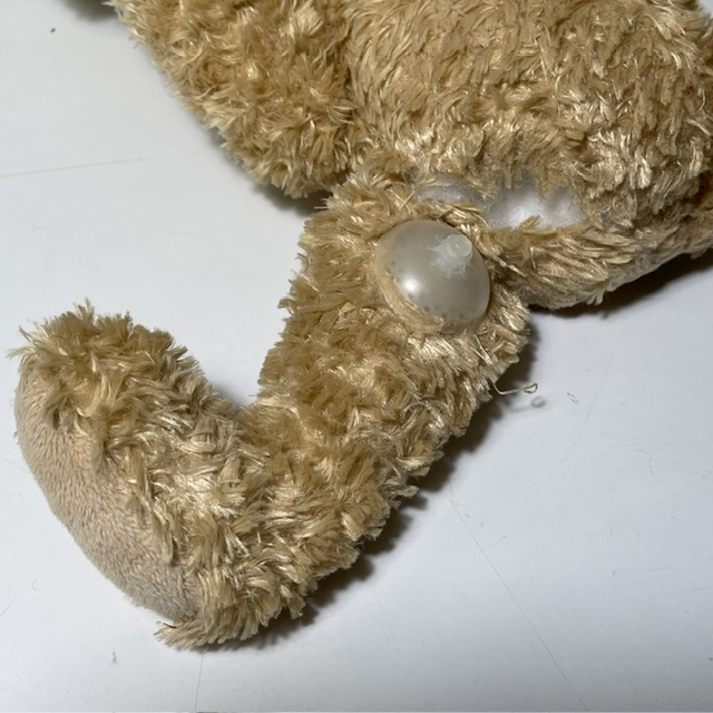 ドイツ シュタイフ社製 テディベア 全長約33cm:ビフォー2