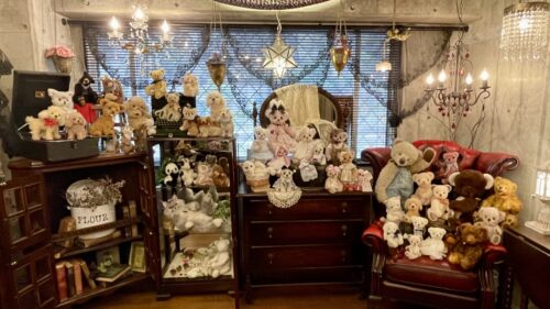 テディベア手作り教室　作品サンプル展