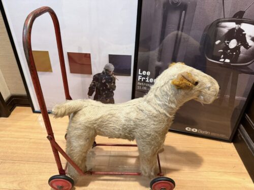 修理 イギリス製 アンティーク テリア犬 プルトイ 1950年〜60年代 全長約40㎝